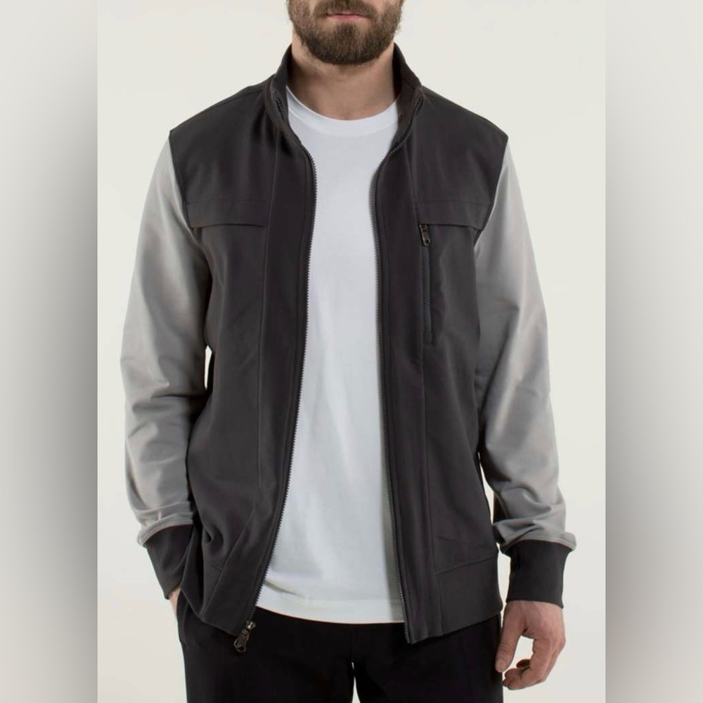 Men’s Lululemon Post Gravity Jacket Soot / Ambient Gray
